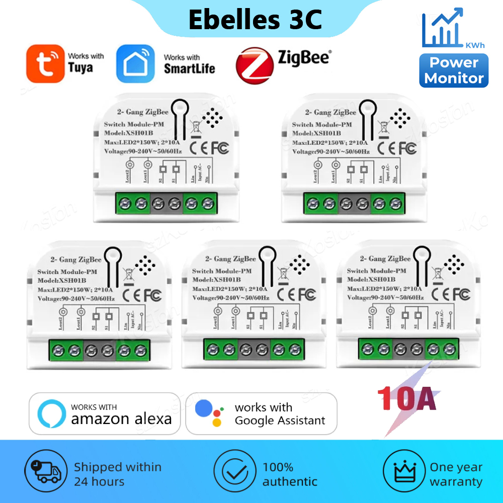 Relay Module 1 Channel - 1/2 Kanäle 10a Tuya ZigBee Smart
