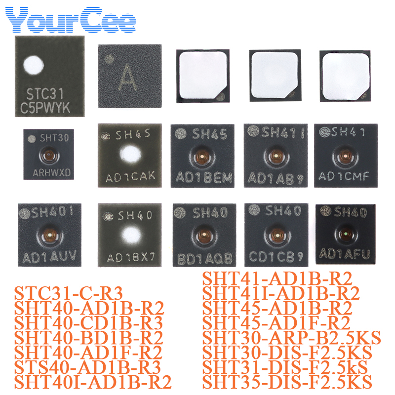 Sht31 - 5PCS/2PCS SHT40 AD1AFU SHT40-AD1B-R2 DFN-4 Digitaler