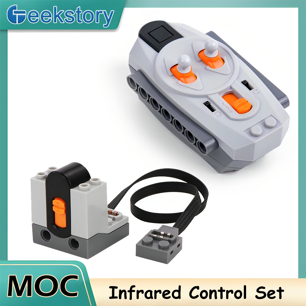 Ir Remote Module - Technische MOC-Leistungsfunktionen Teile Infrarot-Fernbedienungs-Empfänger-Set 8879 8884