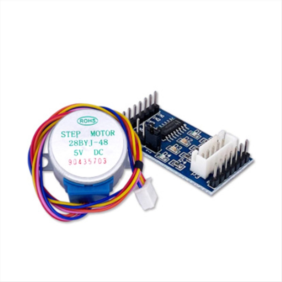 Stepper Motor 28Byj - 【Motorteile】 28BYJ-48 Getriebemotor, Schrittmotor, DC 5
