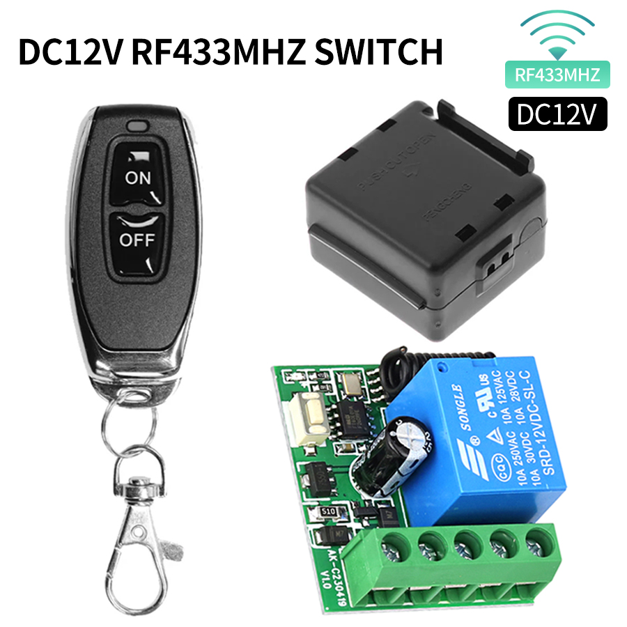 Ir Remote Module - 433 MHz DIY Wireless Switch DC12V