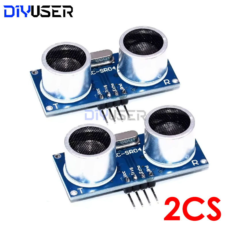Ultrasonic Sensor Hc-Sr04 - DIYUSER 2 Stück Ultraschallmodul HC-SR04 Entfernungsmessender