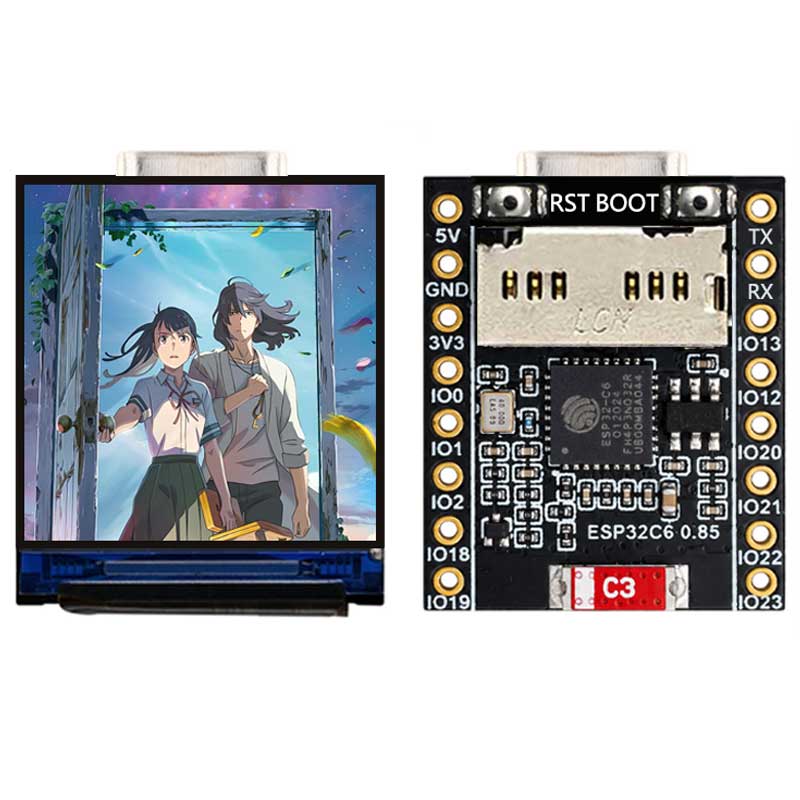 ESP32 C6 0,85 Zoll 128X128 IPS – Sd Card Module Bewertung und Preis