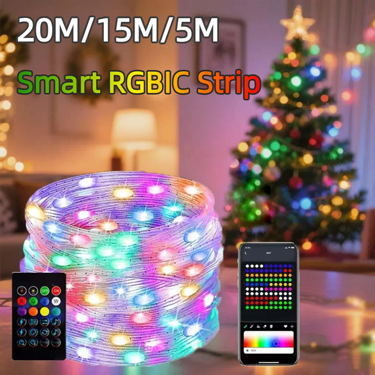 20M/10M/5M Smart USB 5V LED St – Ws2812B Strip 5V Bewertung und Preis