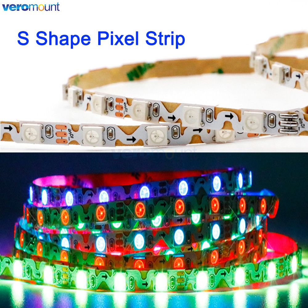 6 mm schmal mit PCB S-Form, fl – Ws2812B Strip 5V Bewertung und Preis
