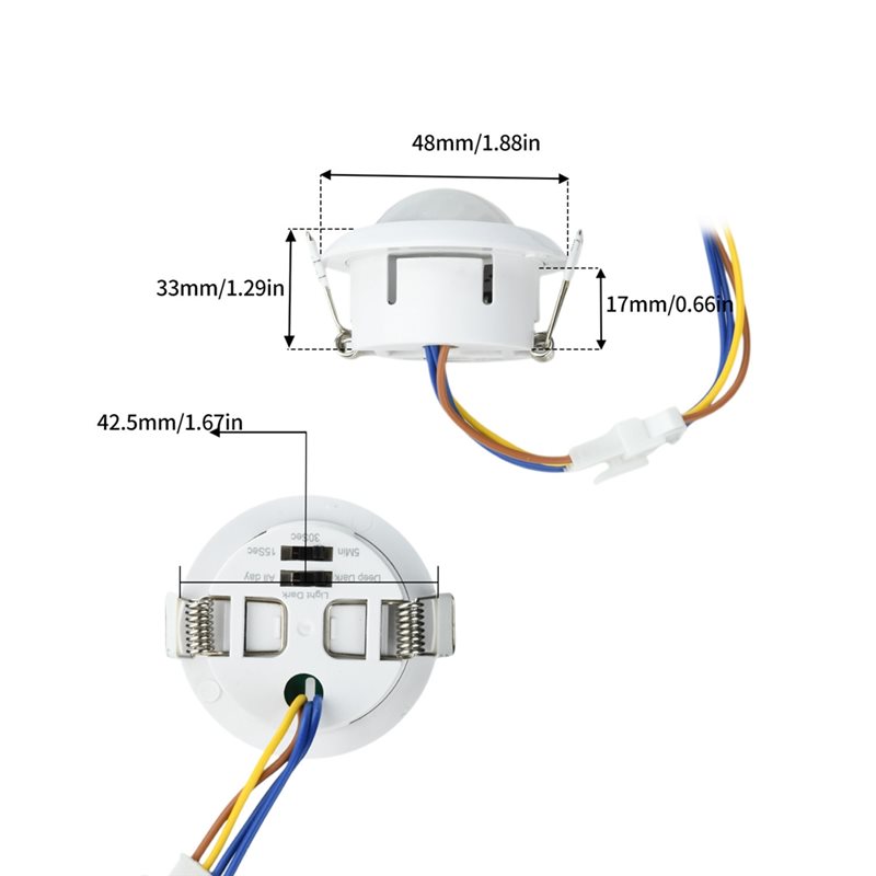 ABZL AC85-265V PIR-Bewegungsse – Pir Motion Sensor Bewertung und Preis