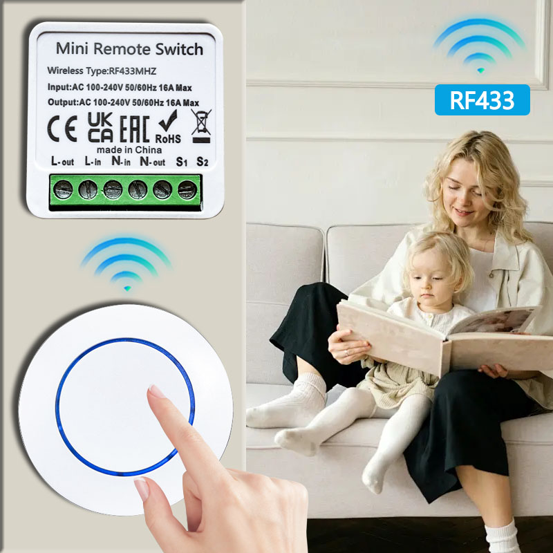 433HMz Drahtloser Lichtschalte – Ir Remote Module Bewertung und Preis