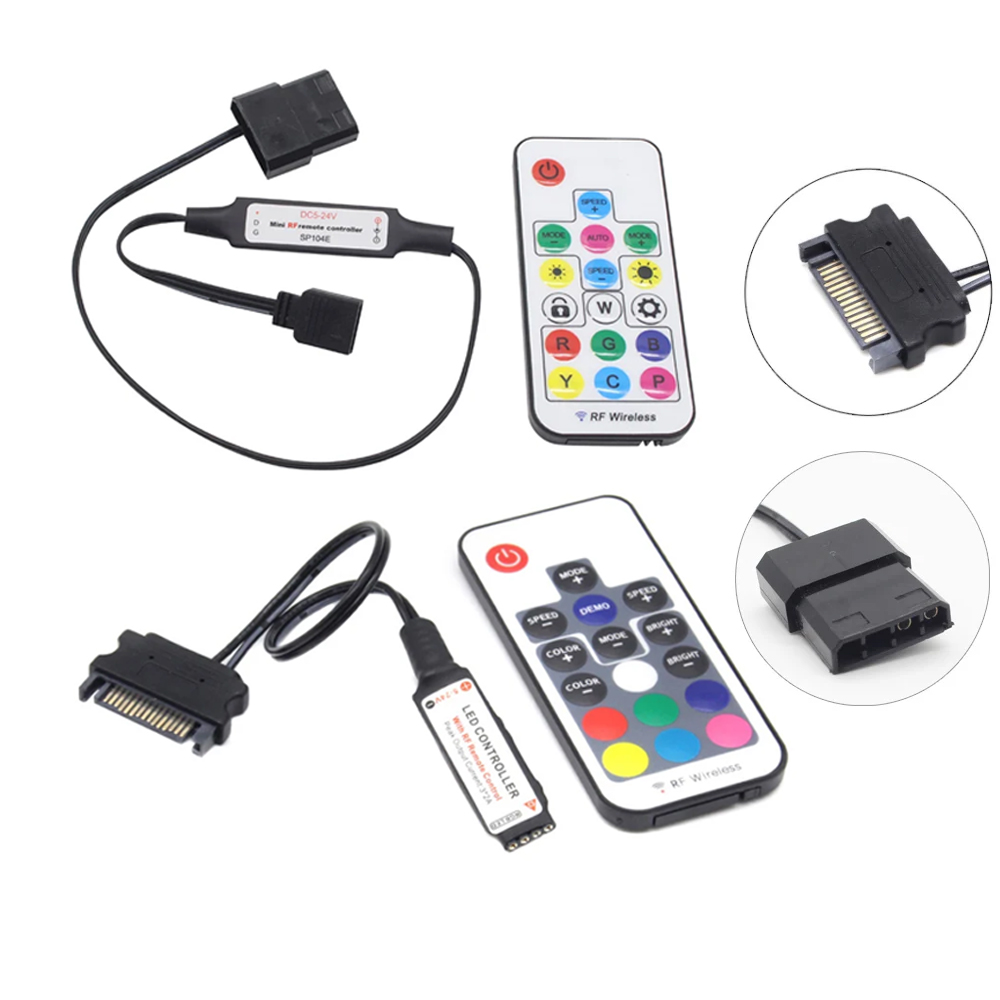 SATA Molex RGB Controller 5V 3 – Ws2812B Strip 5V Bewertung und Preis