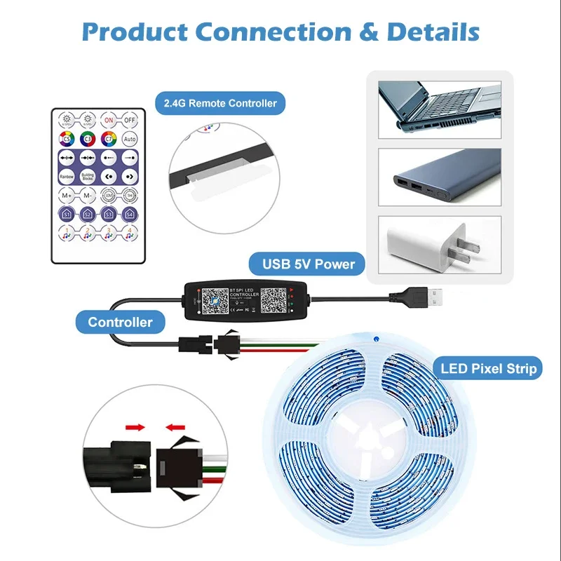 WS2812B Controller Bluetooth M – Ws2812B Strip 5V Bewertung und Preis