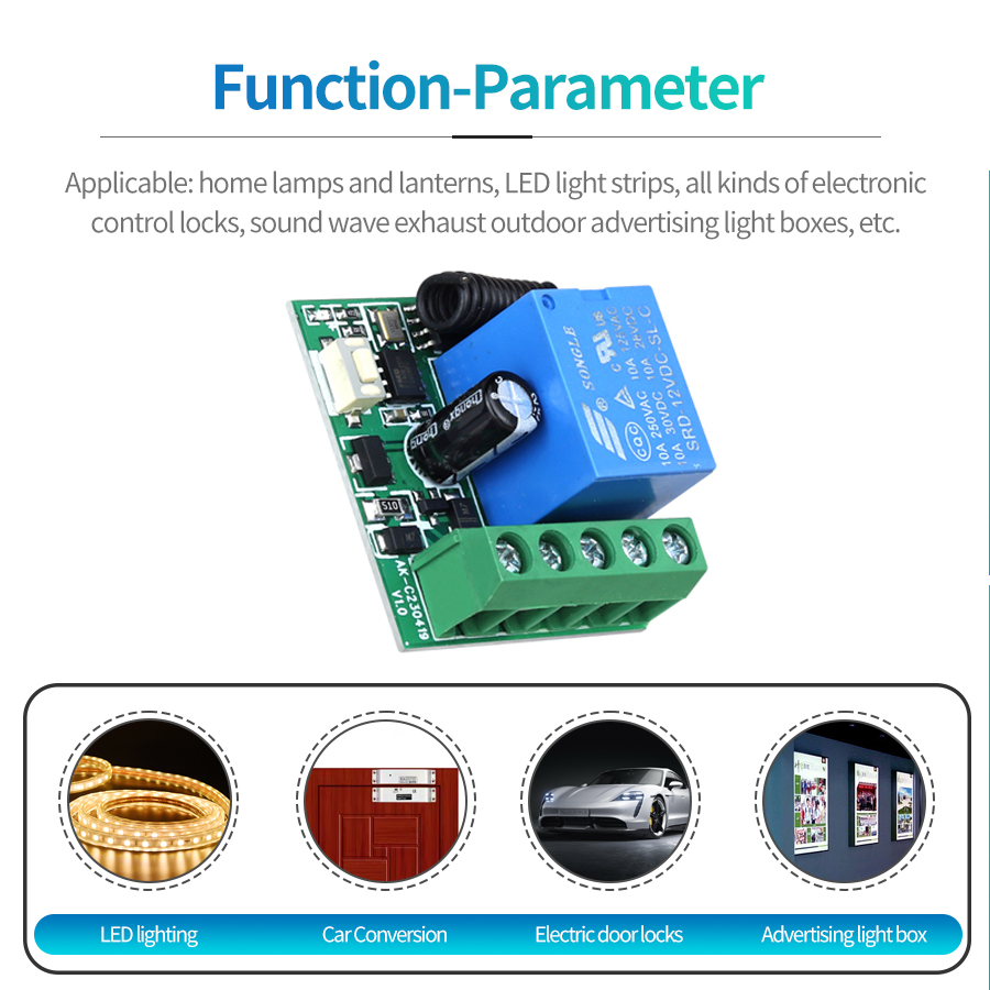 433 MHz DIY Wireless Switch DC – Ir Remote Module Bewertung und Preis