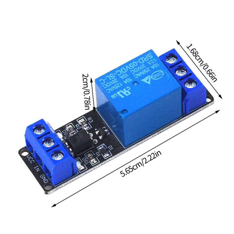 1-Kanal-Elektromagnet-Relaismo – Relay Module 1 Channel Bewertung und Preis