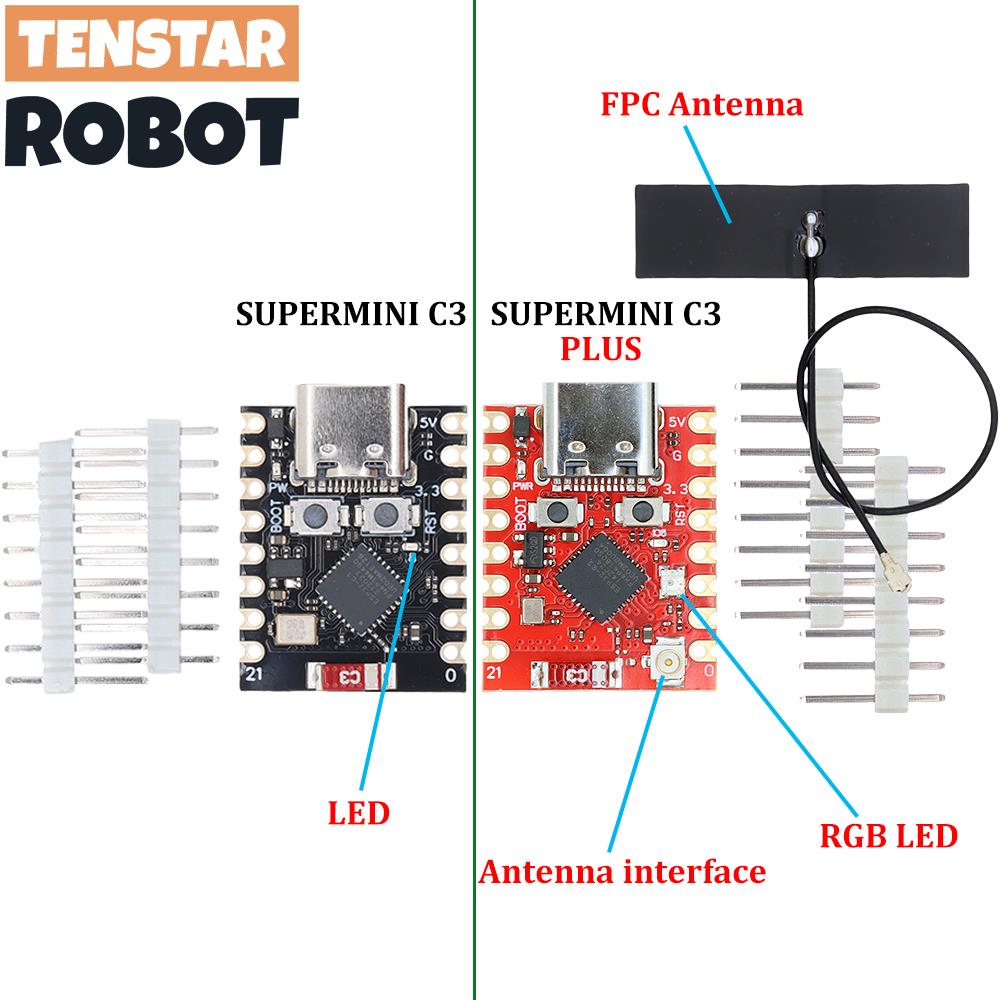TENSTAR ESP32-C3 Supermini Plu – Lora Rfm95 Bewertung und Preis
